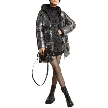 Michael Kors | MICHAEL Michael Kors Womens Foil Short Puffer Jacket商品图片,4.5折, 独家减免邮费