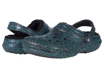 Crocs高帮鞋, Crocs | Classic Lined Clog - Glitter商品图片 6.5折