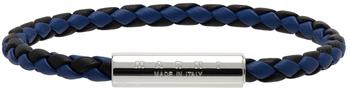 Marni | Black & Navy Braided Bracelet商品图片,4.3折