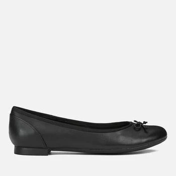 推荐Clarks 女士平底芭蕾鞋 - 黑色商品