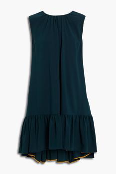 ROKSANDA, ROKSANDA | Gathered crepe mini dress商品图片 4.8折