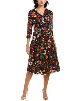 samantha sung, SAMANTHA SUNG | Samantha Sung Audrey D 3 Wool Shirtdress商品图片 3.5折