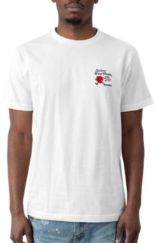 推荐Follow Your Heart Embroidered T-Shirt - White商品