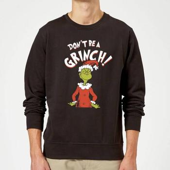 推荐The Grinch Dont Be A Grinch Christmas Sweater - Black商品