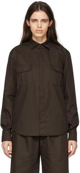 推荐Brown Soilfilth Overshirt Jacket商品