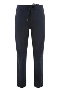 Canali | Canali Drawstring Wool Pants,商家Cettire,价格¥3005