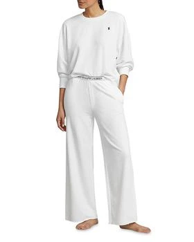 Ralph Lauren | Sweatshirt & Wide Leg Pants Set 