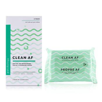 商品Patchology | Ladies Clean AF On-The-Go Refreshing Facial Cleansing Wipes Skin Care 818262020472,商家Jomashop,价格¥240图片