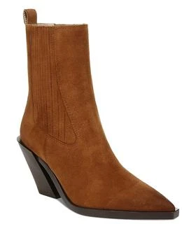 Sam Edelman | Women's Mandey Pointed Toe Pull On High Heel Boots 7.0折×额外7折, 额外七折