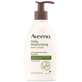 Aveeno | Daily Moisturizing Lotion with Oat for Dry Skin Fragrance Free商品图片,