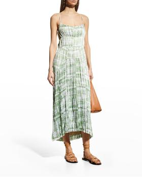 vince连衣裙, Vince | Tie-Dye Ruched Cami Dress商品图片 满$400减$100, 满减