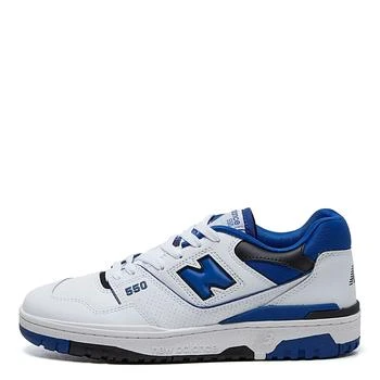 推荐New Balance 550 Trainers - White / Royal Blue商品