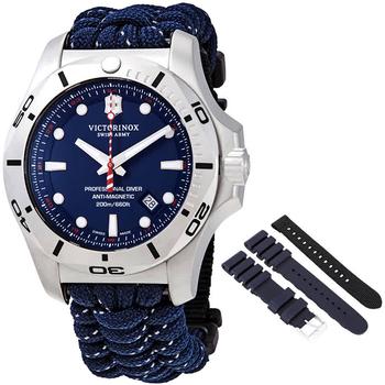 Victorinox | Victorinox I.N.O.X. Professional Diver Blue Dial Mens Watch 241843商品图片,5.8折