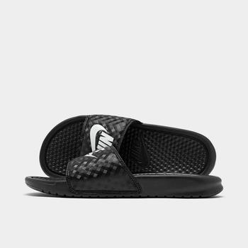 推荐Women's Nike Benassi JDI Swoosh Slide Sandals商品