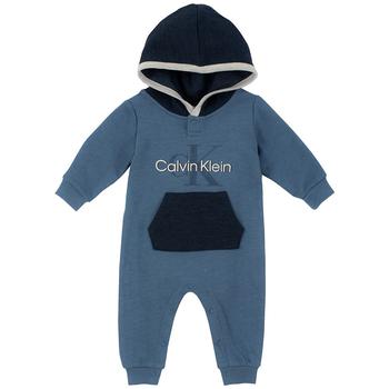Calvin Klein | Baby Boys Color Block Hoodie Coverall商品图片,7折