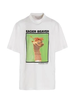 Martine Rose | Martine Rose Eager Beaver Crewneck T-Shirt 4.3折