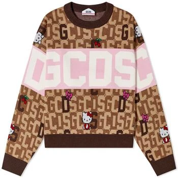 GCDS | GCDS Hello Kitty Boxy Sweater 5折