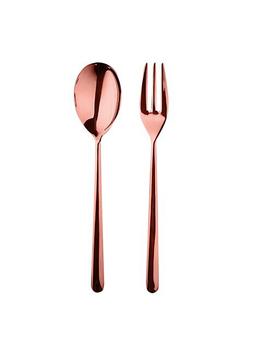 商品Mepra | Linea Fork & Spoon Serving Set,商家Saks Fifth Avenue,价格¥1288图片