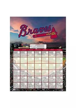 Turner Perfect Timing | Atlanta Braves Baseball Dry Erase Calendar,商家Belk,价格¥112