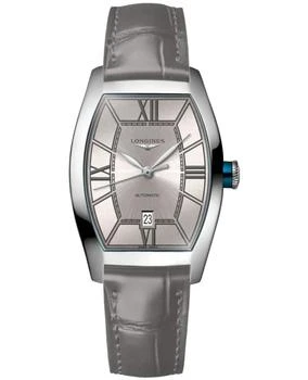 Longines | Longines Evidenza Automatic Champagne Dial Leather Strap Women's Watch L2.142.4.66.2 7.5折, 独家减免邮费