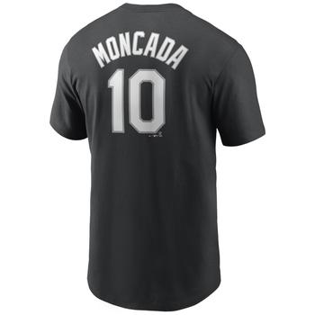 NIKE | Men's Yoan Moncada Chicago White Sox Name and Number Player T-Shirt商品图片,独家减免邮费