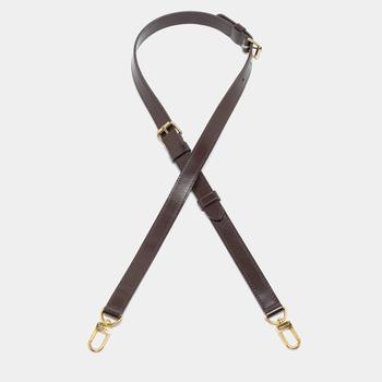 旅行lv, Louis Vuitton | Louis Vuitton Dark Brown Leather Adjustable Shoulder Bag Strap商品图片 7.2折