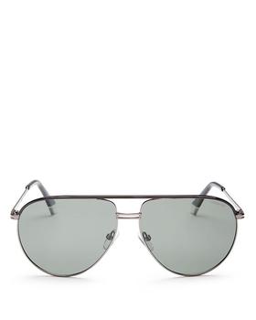 推荐Men's Brow Bar Aviator Sunglasses, 61mm商品