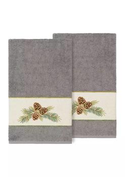 商品Linum Home Textiles | PIERRE 2PC Embellished Bath Towel Set,商家Belk,价格¥460图片