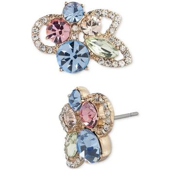 Givenchy | Crystal Petal Statement Stud Earrings,商家Macy's,价格¥165