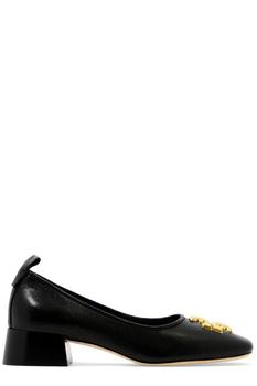 tory burch鞋高帮鞋, Tory Burch | Tory Burch Logo Plaque Slip-On Pumps商品图片 7.8折起