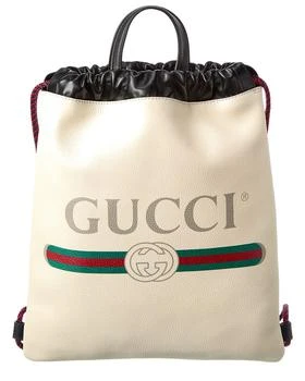Gucci | Gucci Drawstring Leather Backpack 5.6折