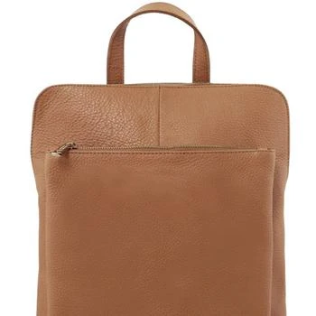 Sostter | Camel Unisex Soft Pebbled Leather Pocket Backpack | Byeyl,商家Verishop,价格¥699