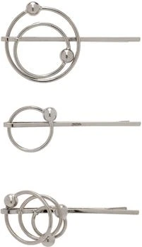 Jean Paul Gaultier | Silver Piercing Hair Pin Set,商家Ssense US,价格¥1760