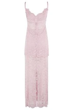 Rabanne | Stretch Lace V-Neck Robe With Adjustable Straps,商家Premium Outlets,价格¥6533