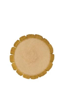 JOHANNA ORTIZ | Set Of 2 Mustard Orpua Placemats,商家LUISAVIAROMA,价格¥1686