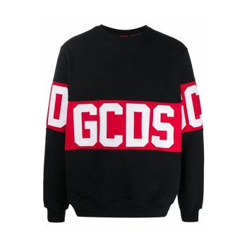 GCDS | GCDS 男士黑色卫衣/帽衫 CC94M021012-02商品图片,独家减免邮费