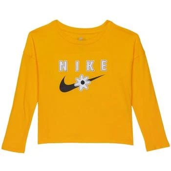 NIKE | Sport Daisy Long Sleeve T-Shirt (Toddler/Little Kids) 8.2折