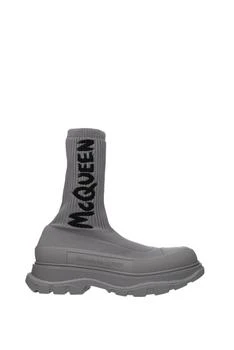 Alexander McQueen | Ankle Boot Fabric Gray 7.1折, 独家减免邮费