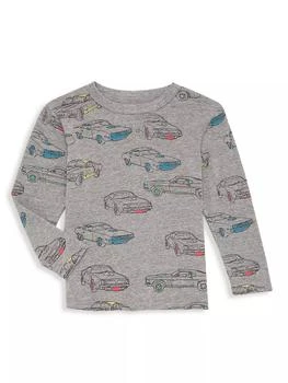 推荐Little Boy's Tri-Blend Car Graphic Jersey T-Shirt商品