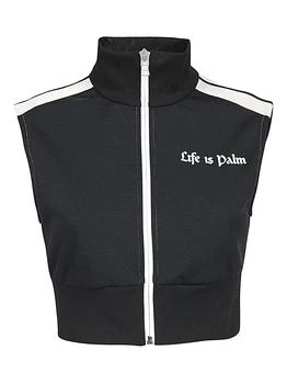 推荐PALM ANGELS X TESSABIT - Track Vest With Logo商品