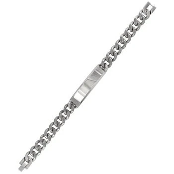 Sutton Stainless Steel Curb Link Chain Id Bracelet,价格$91.25