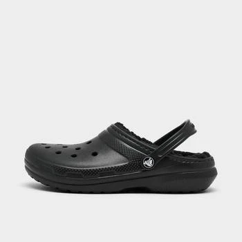 Crocs | Big Kids' Crocs Classic Lined Clog Shoes 满$100减$10, 满减