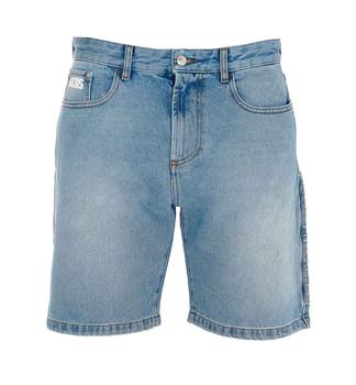 GCDS | GCDS Logo Patch Denim Shorts商品图片,4.3折