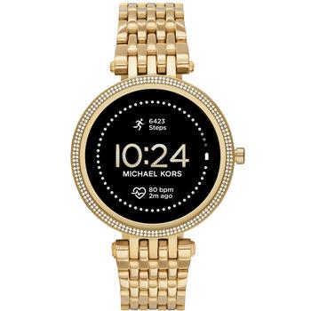 Michael Kors | Access Gen 5e Darci Gold-Tone Stainless Steel Smartwatch 43mm商品图片,