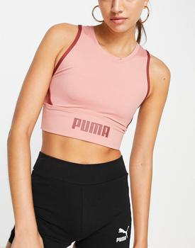 商品Puma | Puma Training Eversculpt crop top in pink,商家ASOS,价格¥173图片