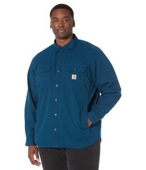Carhartt | Rugged Flex® Relaxed Fit Canvas Fleece-Lined Shirt Jac商品图片,
