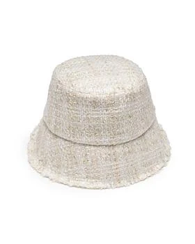 Eugenia Kim | Yuki Sequined Tweed Bucket Hat 