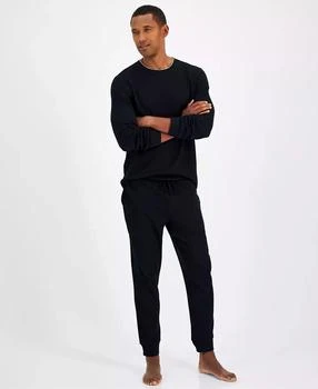 Club Room | Men's Waffle Long-Sleeve T-Shirt & Pajama Pant Set, Created for Macys,商家Macy's,价格¥263