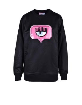 推荐Chiara Ferragni Womens Black Sweatshirt商品