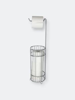 商品Unity Free-Standing Dispensing Toilet Paper Holder, Silver,商家Verishop,价格¥260图片